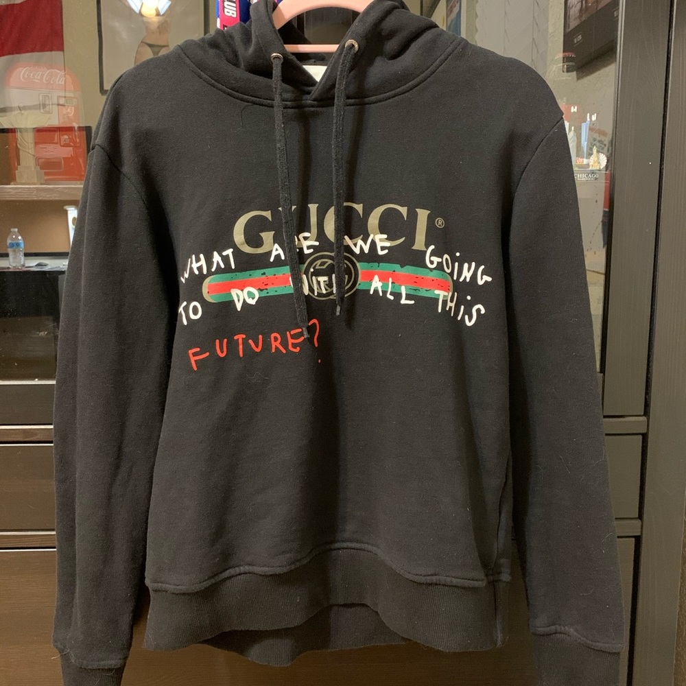 Gucci Coco Capitan Hoodie Black